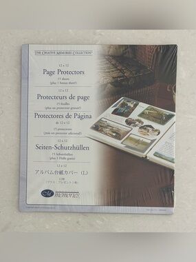 Creative Memories Clear Page Protectors 12x12